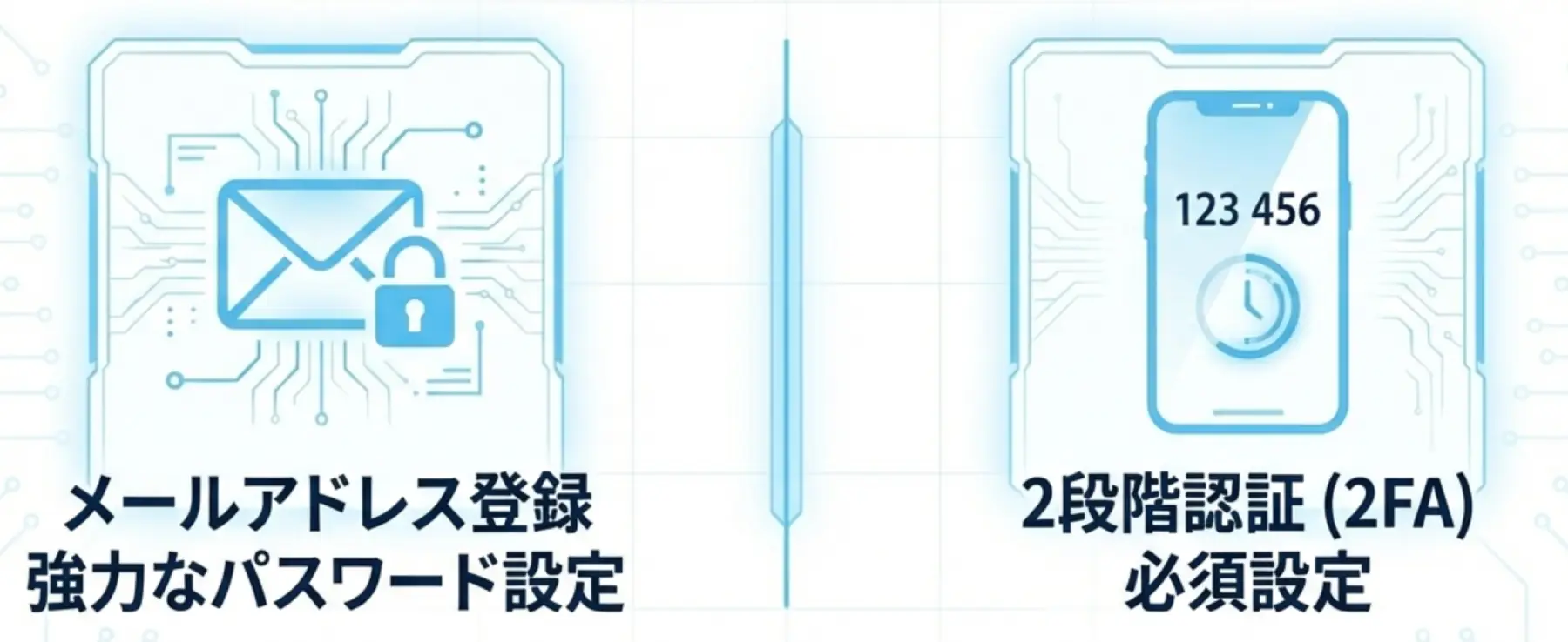 取引所アカウントを開設